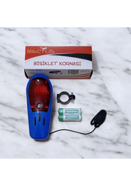 RCTS-809A 8 Sesli ve Işıklı Bisiklet Kornası fırsatları