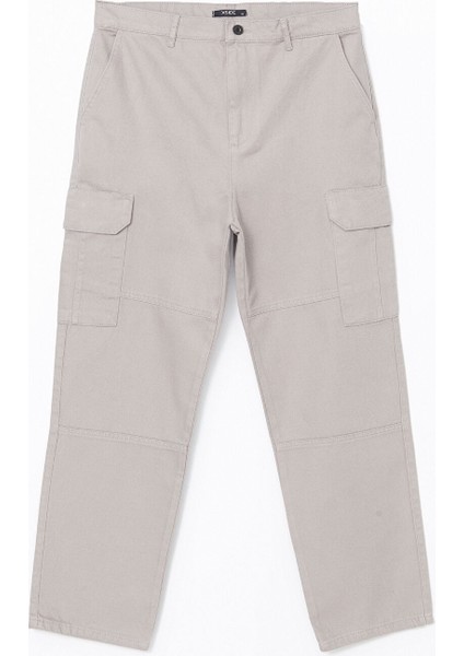 Yeni Sezon Rahat Kalıp Gabardin Erkek Kargo Pantolon indirimleri