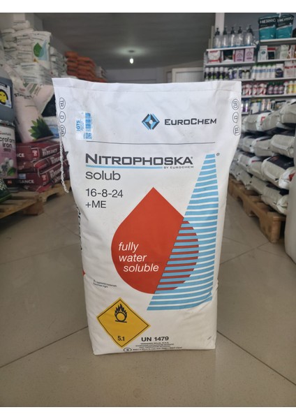 Nitrophoska 16-8-24 + ME 25 Kg – Damlama Gübresi – Meyve Büyütücü & Verim Artırıcı (İthal, İsviçre)