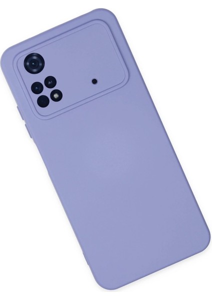Xiaomi Poco M4 Pro 4g Kılıf Nano Içi Kadife Silikon - Lila fiyatları