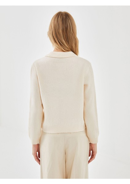 Yeni Sezon Polo Yaka Kadın Triko Kazak fırsatları