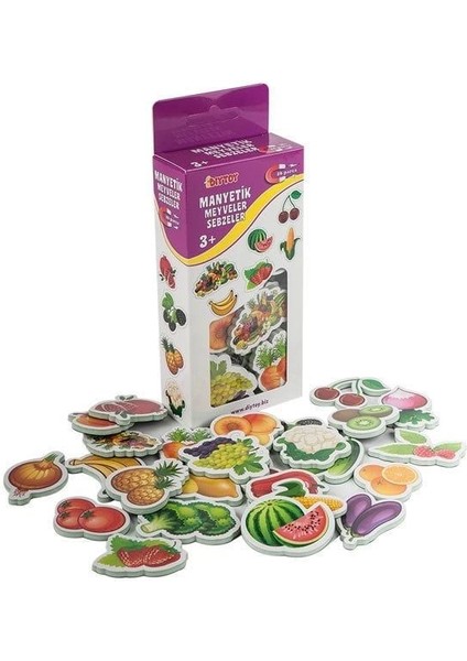 1307 Dıytoy, Manyetik Meyveler - Sebzeler / +3 Yaş fiyatları