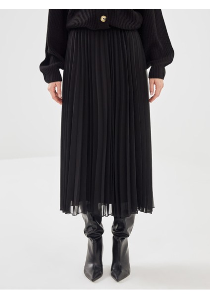 Yeni Sezon Beli Lastikli Pileli Kadın Etek fiyatları