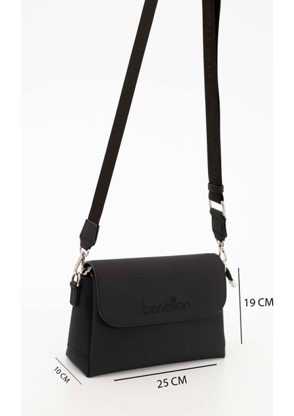 Benetton Kadın Kol Çantası Bordo - Camel BNT1677