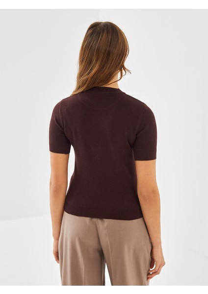 Yeni Sezon Bisiklet Yaka Kadın Triko Kazak fırsatları