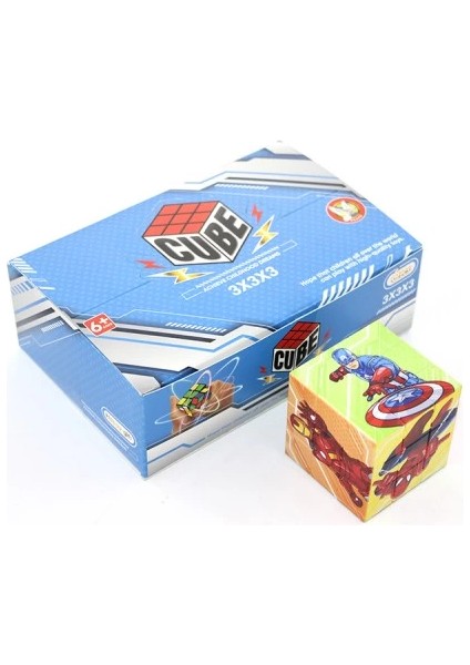 Süper Kahramanlı Küp Yapboz