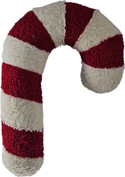 Baston Şeker Yılbaşı Dekorasyon Dokulu Kumaş 40 cm Peluş Oyuncak modelleri