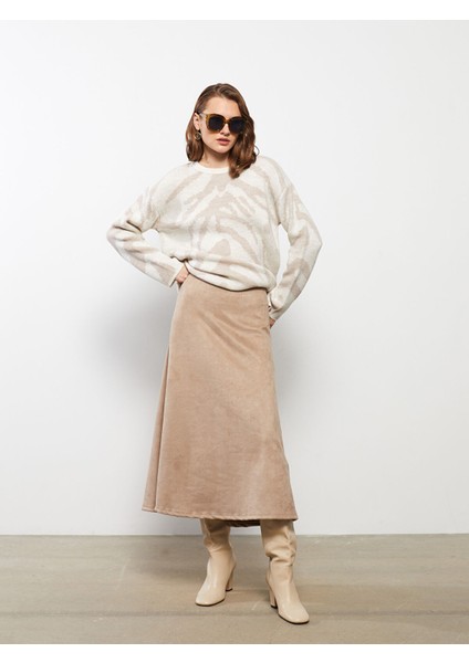 Yeni Sezon Düz A Kesim Kadın Etek modelleri