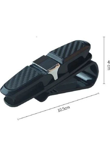 Buffer® Araç Içi Güneşliğe Takılan 2'li Gözlük,kart,para Takmalık Aparat indirimleri