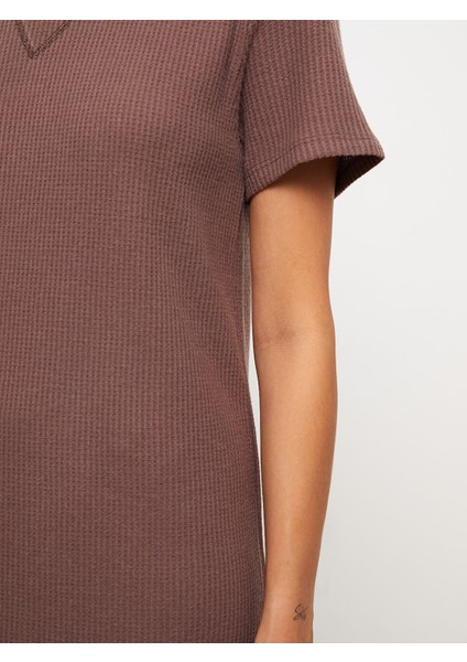 Yeni Sezon Bisiklet Yaka Kadın Gecelik fırsatları