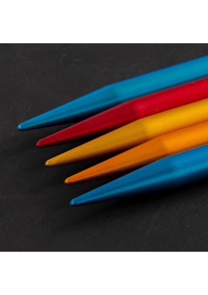 Addi Colibri 7mm 23CM Renkli Çorap Şişi - 204-7 modelleri