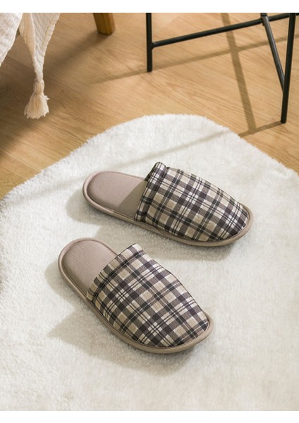 Yeni Sezon Ekose Desenli Erkek Ev Terliği fiyatları