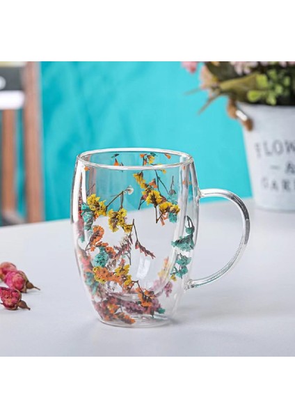 Orjinal Kurutulmuş Çiçekli Kupa Bardak fırsatları