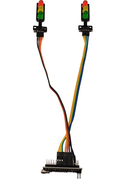 Arduino 2'li Trafik Lambası Kiti Yazılım ve Devre Hazır Olarak G