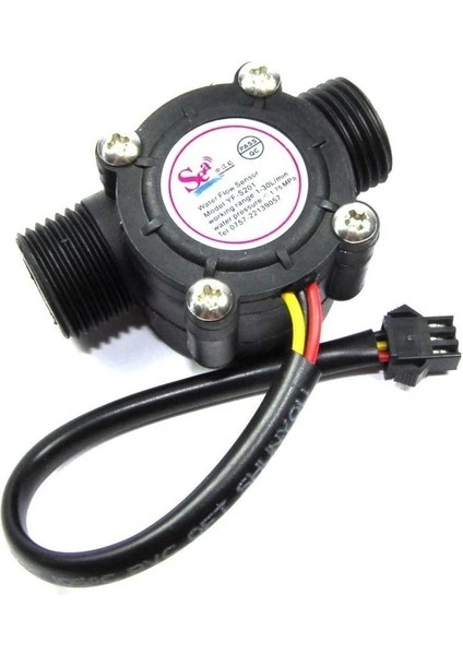 YF-S201 Su Akış ve Hidrolik Basınç Sensörü