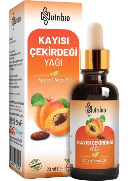 Soğuk Sıkım Kayısı Çekirdeği Yağı 20ML