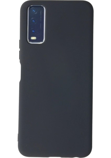 Vivo Y11S Kılıf Nano Içi Kadife Silikon - Gri