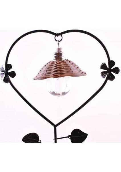 Buffer® Pilli Işıklı Romantik Çift Tema Büyük Boy Dekoratif Ahşap Biblo fırsatları