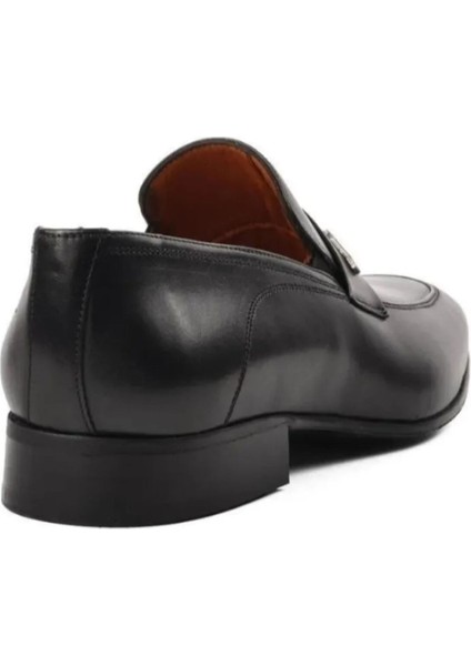 120425 Siyah Neolit Taban Erkek Ayakkabı