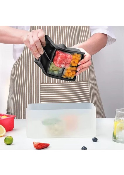 Buffer® 6'lı Xl Küp Şeklinde Silikon Kolay Çıkabilen Buz Kalıbı modelleri