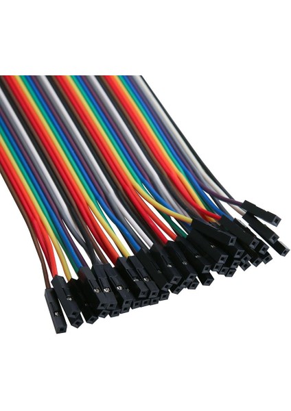 3X40 Adet Jumper Kablo , Erkek Dişi, Kablo Geçmeli Köprü 28AWG Te modelleri