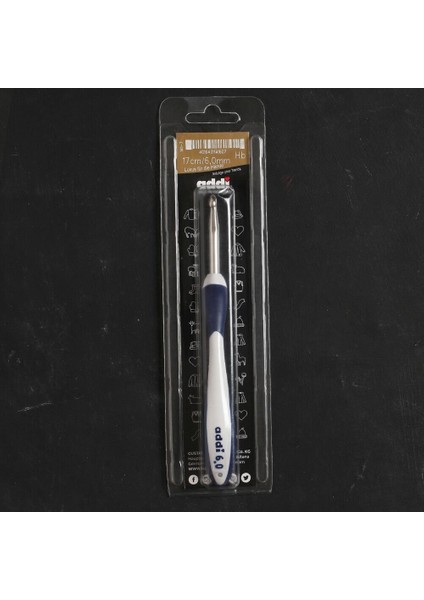 Addi Swing Maxi 6 mm 17 cm Lacivert Ergonomik Yün