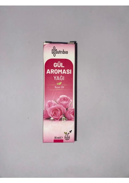 Soğuk Sıkım Gül Aromalı Yağı 20ML
