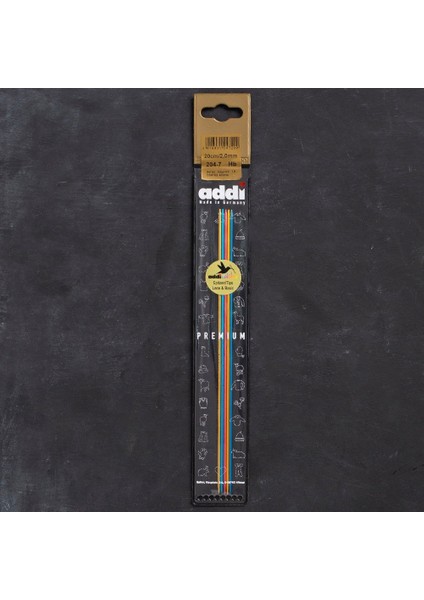 Addi Colibri 2mm 20CM Renkli Çorap Şişi - 204-7