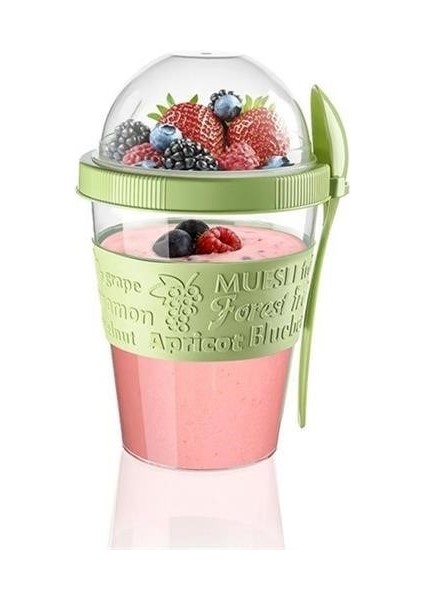 Buffer® Taken Go Kapaklı Kaşıklı Pratik Taşınabilir Meyveli Yoğurt Kabı modelleri