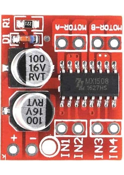 MX1508 Dc Motor Sürücü Modülü - 2 Kanal Pwm Hız Kontrolü Mini fiyatları