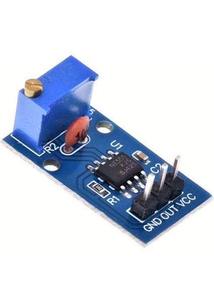 NE555 Pulse Kare Dalga Osilatör Modülü