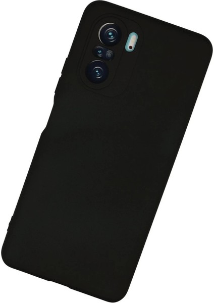 Xiaomi Poco F3 Kılıf Nano Içi Kadife Silikon - Siyah fiyatları