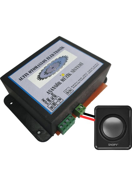 12 - 24V Asansör Müzik Sistemi Sd Kart ve Hoparlör Dahil Bütün A