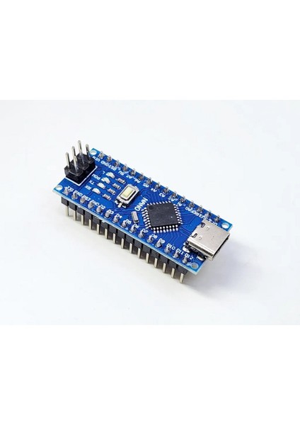 Arduino Nano CH340 Chip Klon - Type C Lehimlenmiş