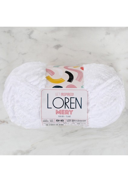 Loren Mery Beyaz El Örgü Ipi - M402 - 34310 modelleri