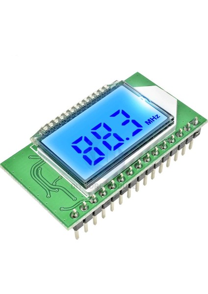 Fm Radyo Alıcısı Rx V2.0 LCD Penerima Radyo 76.0MHZ-108.0MHZ