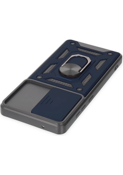 Samsung Galaxy S20 Fe Kılıf Pars Lens Yüzüklü Silikon - Lacivert fırsatları