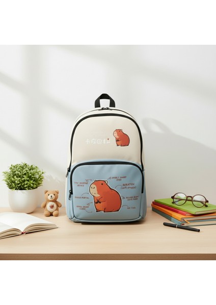 Unisex Kapibara Günlük Sırt Çantası indirimleri