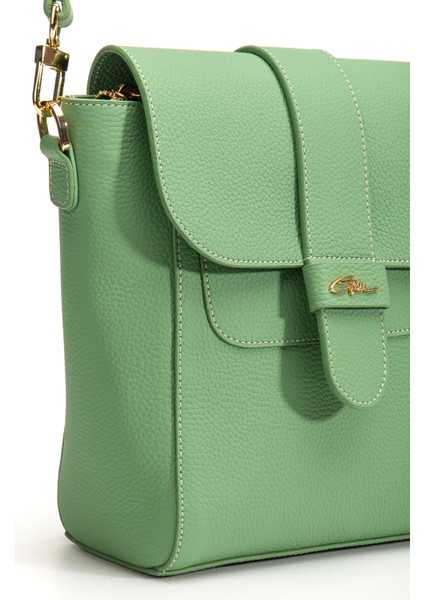 Tegan Hakiki Deri Kadın Omuz ve Çapraz Çanta Siyah modelleri