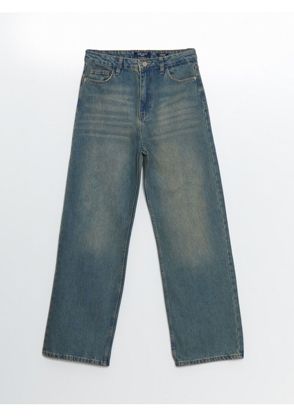 Yeni Sezon Straight Fit Kadın Jean Pantolon indirimleri