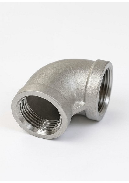 Dişli Dirsek - Paslanmaz Krom Çelik - 304 Kalite