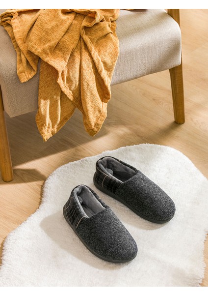 Yeni Sezon Desenli Erkek Ev Ayakkabısı