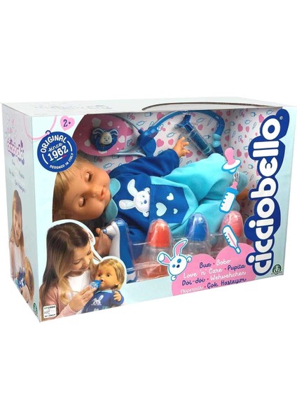 Cicciobello Çok Hastayım Doktor Setli Hasta Bebek 2023 Yeni