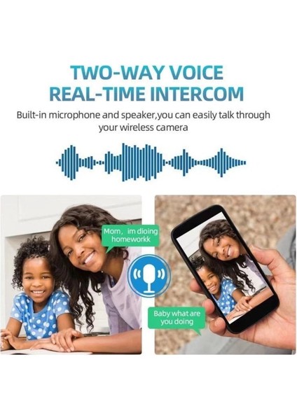 Wifi 360 Panoramik Ampul Kamera Güvenlik Kamerası Çift Wifi 360 Derece Gece Görüşlü indirimleri