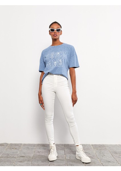 Yeni Sezon Yüksek Bel Jüpiter Süper Skinny Fit Kadın Jean Pantolon fiyatları