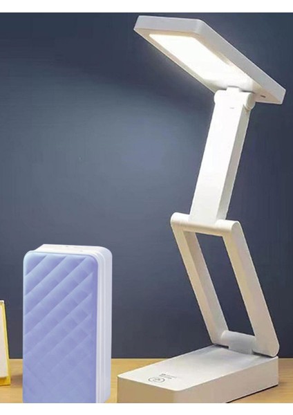 Masaüstü Şarjlı Katlanabilir Portatif LED Aydınlatma / GT-CL11P2