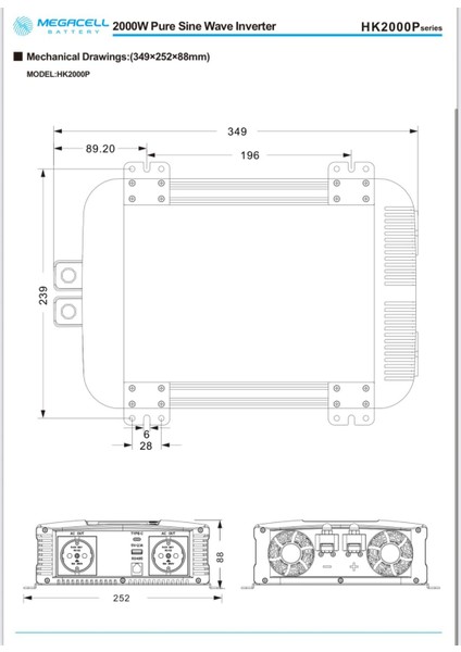 12V 1500 Watt Tam Sinüs Inverter /şebeke Şarjlı modelleri