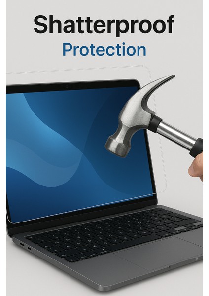 Macbook pro 13" (M2 2022) Evoque Case + 9h Nano Ekran Koruyucu fırsatları