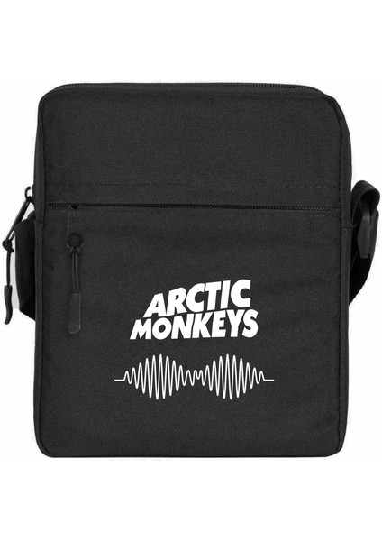 Arctic Monkeys Omuz Çantası Fermuarlı Siyah Renk