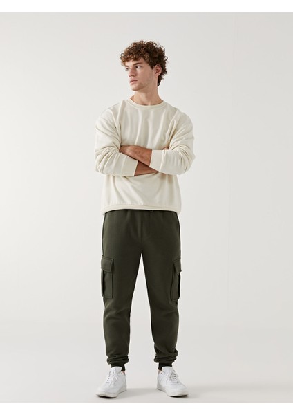 Yeni Sezon Standart Kalıp Erkek Kalın Eşofman Altı